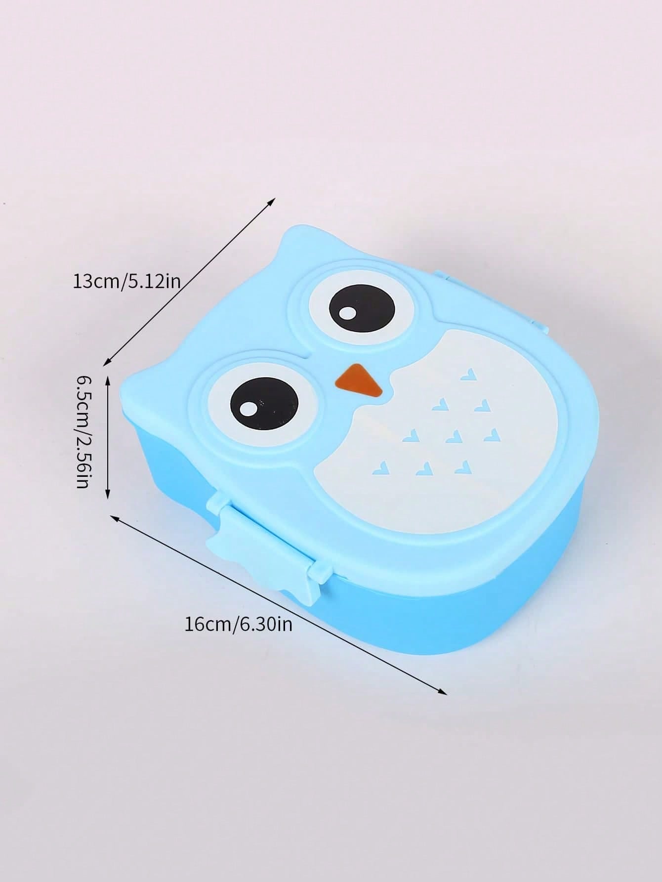 BACK TO SCHOOL Owl-Shaped Lunchbox with Spoon 🦉🥄