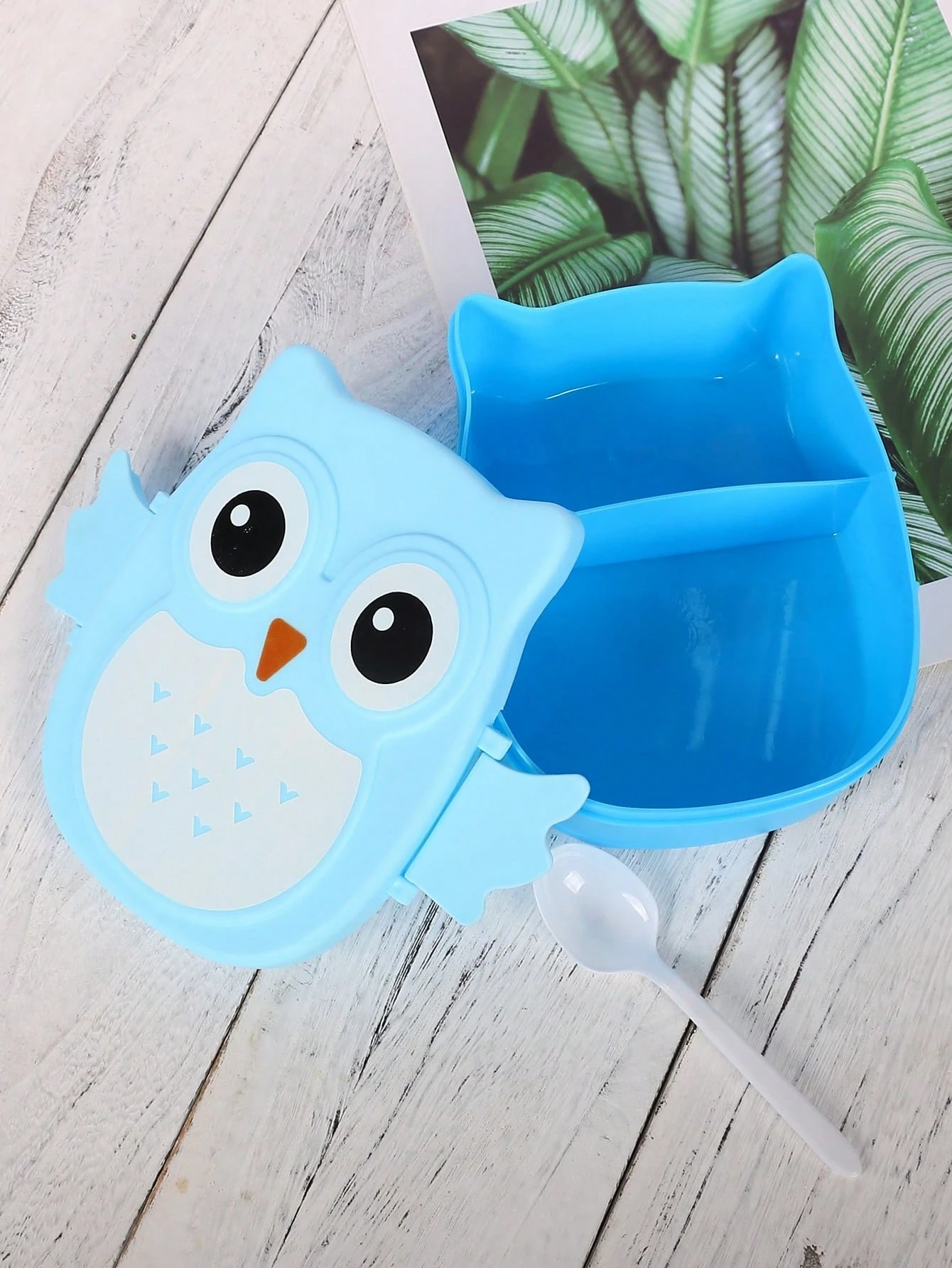BACK TO SCHOOL Owl-Shaped Lunchbox with Spoon 🦉🥄